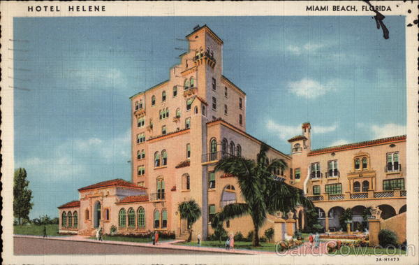 Hotel Helene Miami Beach Florida