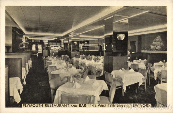Plymouth Restaurant and Bar New York