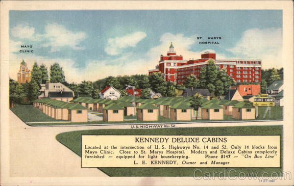 Kennedy Deluxe Cabins Rochester Minnesota