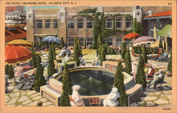 The Patio, Traymore Hotel Atlantic City New Jersey
