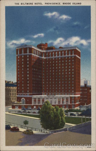 The Biltmore Hotel Providence Rhode Island