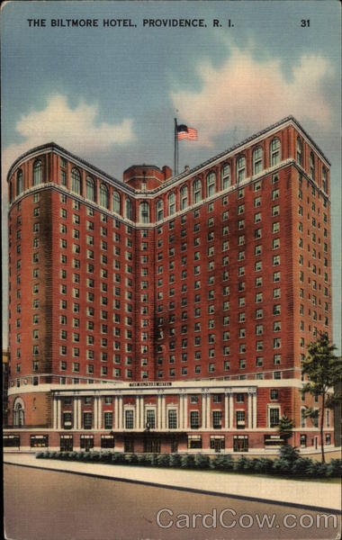 The Biltmore Hotel Providence Rhode Island