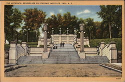 The Approach, Rensselaer Polytechnic Institute Postcard