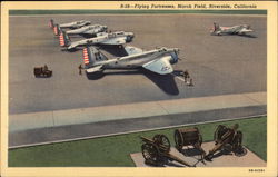 Flying Fortresses, March Field Postcard
