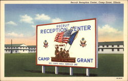 Recruit Reception Center Postcard