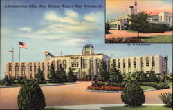 Administration Bldg., New Orleans Airport Postcard