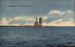 Whaleback Light Postcard