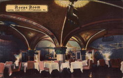 Horse Room, Hotel Fort Pitt Postcard