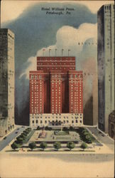 Hotel William Penn Postcard