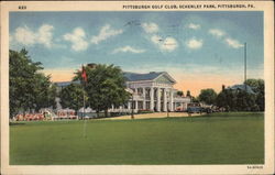 Pittsburgh Golf Club, Schenley Park Postcard
