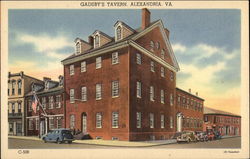 Gadsby's Tavern Alexandria, VA Postcard Postcard