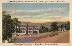 Blue Ridge Terrace Inn Afton, VA Postcard Postcard
