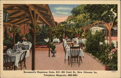 Broussard's Napoleon Patio New Orleans, LA Postcard Postcard
