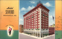 Hotel Severin - "Rest Assured" Postcard