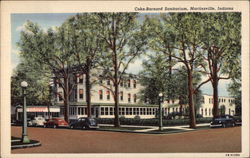 Cohn-Barnard Sanitarium Martinsville, IN Postcard Postcard