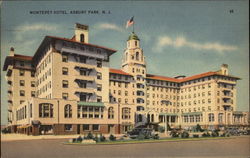 Monterey Hotel Asbury Park, NJ Postcard Postcard