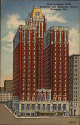 Lord Baltimore Hotel Postcard