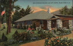 Polar Caves Main Entrance Building and Gift Shop Rumney, NH Postcard Postcard