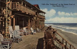 The "Driftwood" on the Ocean Front Vero Beach, FL Postcard Postcard