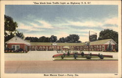 New Mecca Court Perry, GA Postcard Postcard