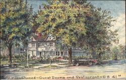 Lankford Manor Tifton, GA Postcard Postcard