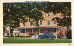 Oak Crest Inn Falmouth Heights, MA Postcard Postcard