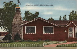 Apple Tree Shanty Denver, CO Postcard Postcard