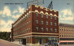 Losper Hotel Ashland, PA Postcard Postcard