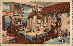 The Veneto Restaurant Postcard