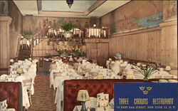 Three Crowns Restaurant Postcard