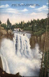 Snoqualmie Falls Washington Postcard Postcard