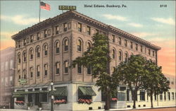 Hotel Edison Postcard