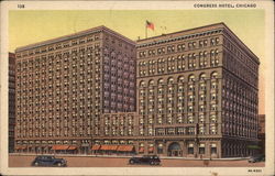 Congress Hotel Postcard