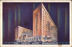 The Curtis Hotel Postcard