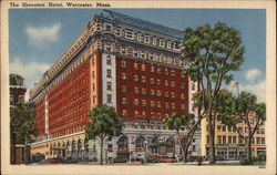 The Sheraton Hotel Worcester, MA Postcard Postcard