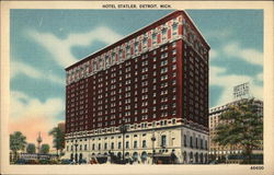 Hotel Statler Postcard