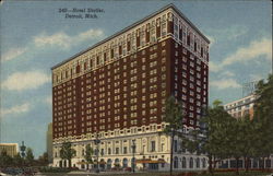 Hotel Statler Postcard