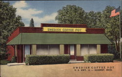 Swedish Coffee Pot Postcard