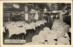 Hanson's Restaurant Postcard