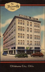 Hudson Hotel - The Friendly Hotel Oklahoma City, OK Postcard Postcard