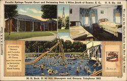Pocalla Springs Tourist Court Postcard