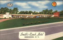 Smith's Ranch Motel Postcard