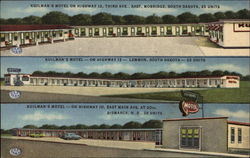 Kuilman's Motel Mobridge, SD Postcard Postcard