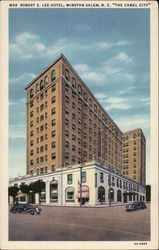 Robert E. Lee Hotel Winston-Salem, NC Postcard Postcard