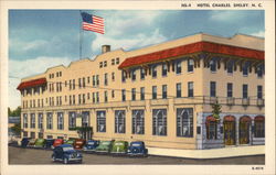 Hotel Charles Shelby, NC Postcard Postcard