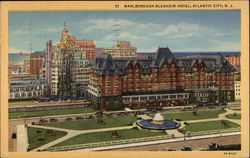 Marlborough-Blenheim Hotel Atlantic City, NJ Postcard Postcard