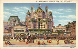 Marlborough-Blenheim Hotel Postcard