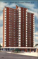 Cornell Arms Apartment Columbia, SC Postcard Postcard