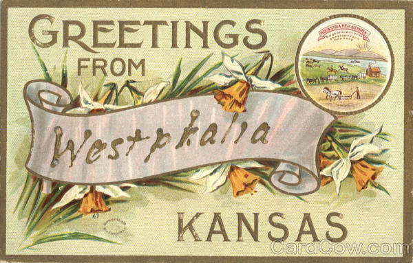 Greetings From Westphalia Kansas