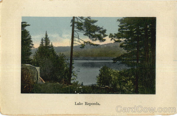 View of Lake Raponda Lake Reponda Vermont
